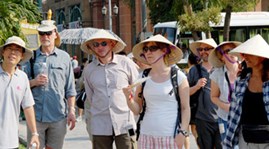 จำนวนนักท่องเที่ยวต่างประเทศเยือนเวียดนามเพิ่มขึ้นต่อไป